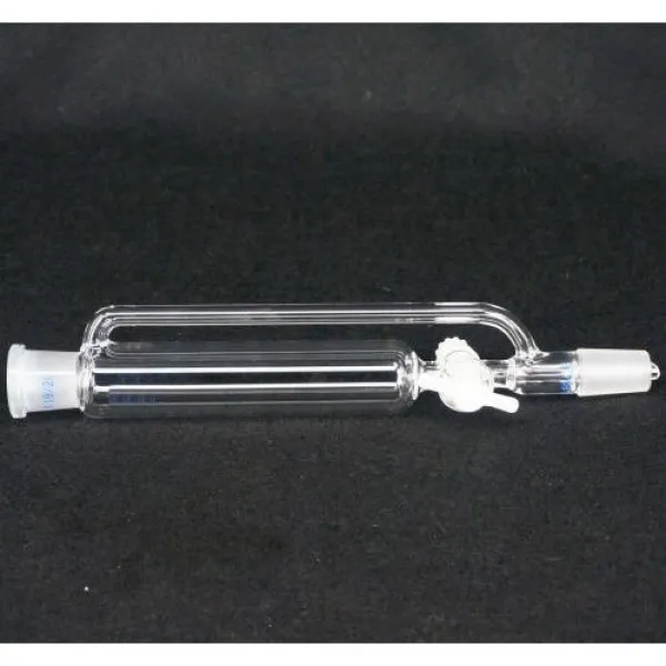[해외] 50ML 실험실 압력 균등화 추가 퍼널 2429 PTFE 스톱 콕이있는 조인트, 상세내용표시