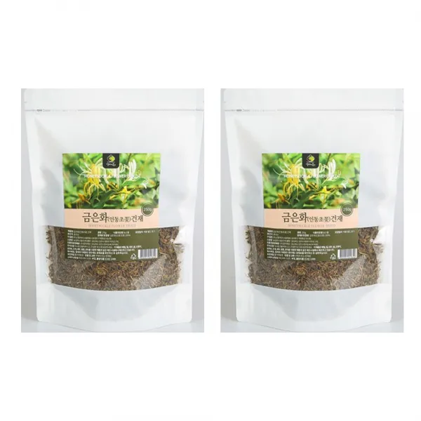금은화 인동초꽃 건재 인동꽃 루테올린 250g 2팩, 단품, 단품