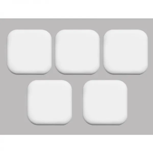 실리콘 도어 충돌 방지 패드문 충격방지 소음방지 패드 5개 블랙