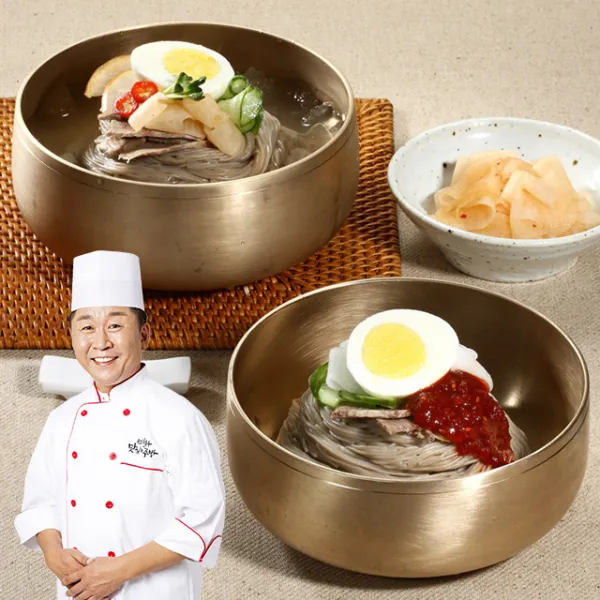 시원한 평양냉면 전철우 맛있는 여름 별미 평양 냉면 10인분 골라 담기, 평양냉면 10팩 + 비빔장 10팩