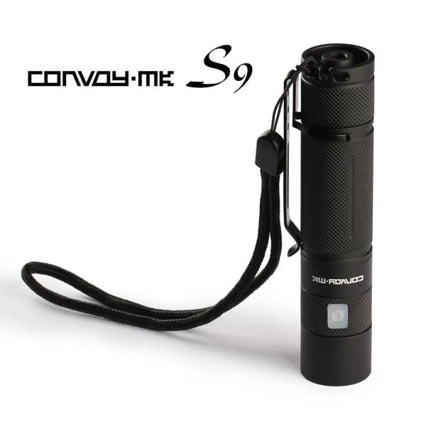 호송 S9 손전등 크리어 xml2 내부 1400mA 마이크로 USB 충전 포트, 04 5500K 1400mA