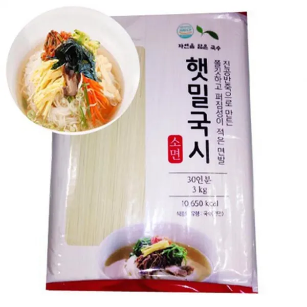 W343F06P 정파원 녹차 3kgx1개업소 옥천 햇밀 국수 함흥 쫄면 냉면 칡 메밀 전문용 쟁반 냉장면류, PD 1
