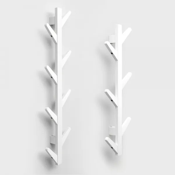 행거 옷걸이 가방걸이 벽걸이 헤드일체형 옷건조대 나뭇가지 파키라 1개 화이트 투피스 6가지+8가지 