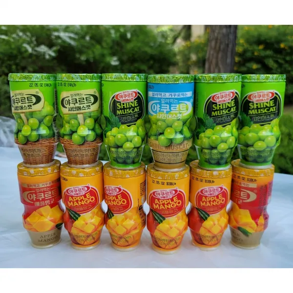 한국 야쿠르트 얼려먹는 야쿠르트 애플망고 & 샤인머스켓 6개씩 110ml X 12입 / 아이스박스무료 / 구매후 반품불가/ 4시이전 주문시, 애플망고&샤인머스켓 12개입