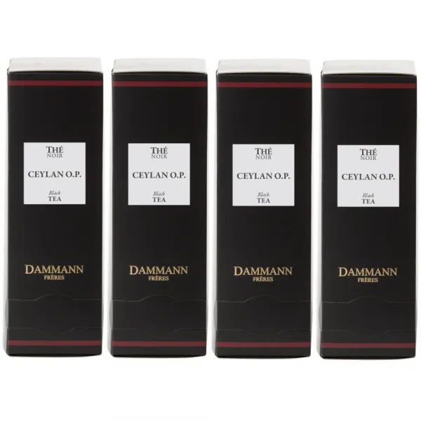 Dammann Ceylan O.P. 다만프레르 실론 홍차 개별포장 24티백 4팩 (총 96크리스탈티백)