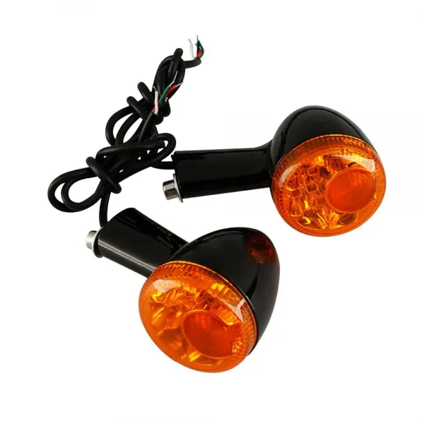 뒤쪽 깜빡이 led 모터사이클 할리 스포츠스터 883 아이언 xl1200 1992-up 15 16 17, 미국, 검정