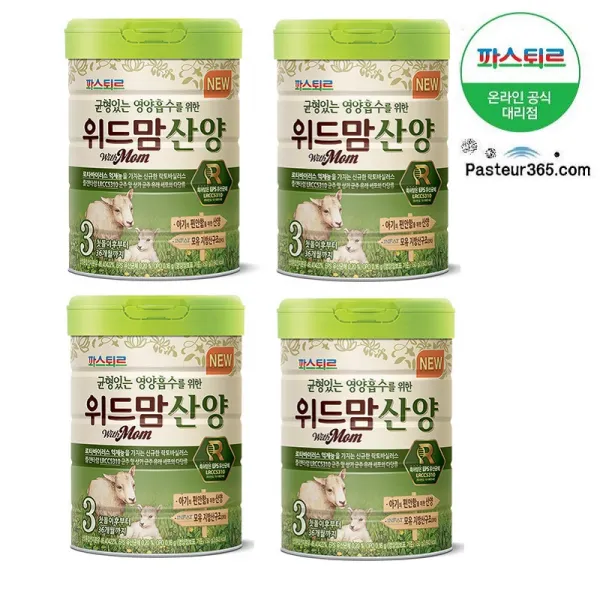 특허받은 유산균체 NEW위드맘 산양3단계(4캔), 750g, 4캔