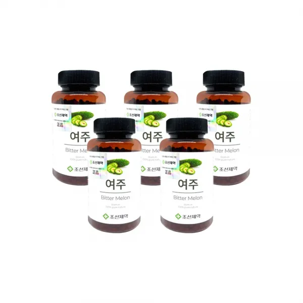 조선제약 혈관 건강관리 여주환 100g, 5병