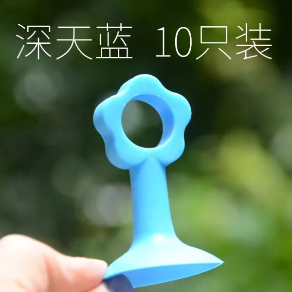 베베미소 실리콘 무타공 문꽝방지도어링 매트 충돌방지 도어스토퍼 기 다크 스카이블루 10 개