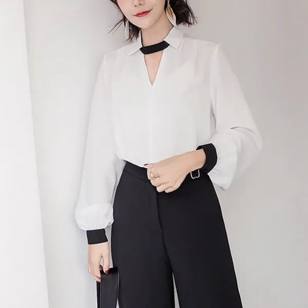 모리아 가을 여성 블라우스 루즈핏 AF