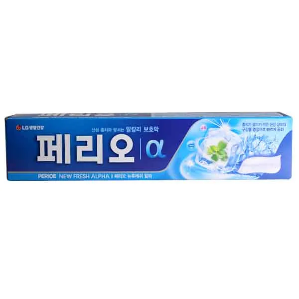 LG 페리오 뉴후레쉬 알파치약 185gX40개입 BOX 생활용품 > 구강/면도 치약, 1, 185g, 185g