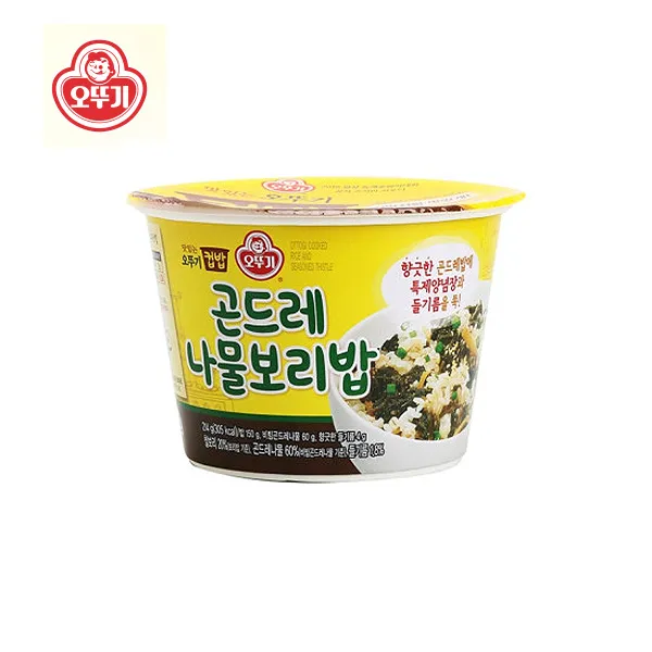오뚜기 컵밥 곤드레나물비빔밥214g 즉석밥 햇반 덮밥 즉석국 간편식, 1개, 214g