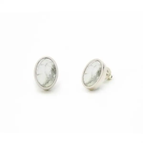 [텐바이텐] [2S JEWELRY] 화이트터키석 귀걸이