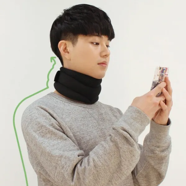 Dj 바른 목 미라클 밴드 보호대 고급형 목밴드 목보호대 1개