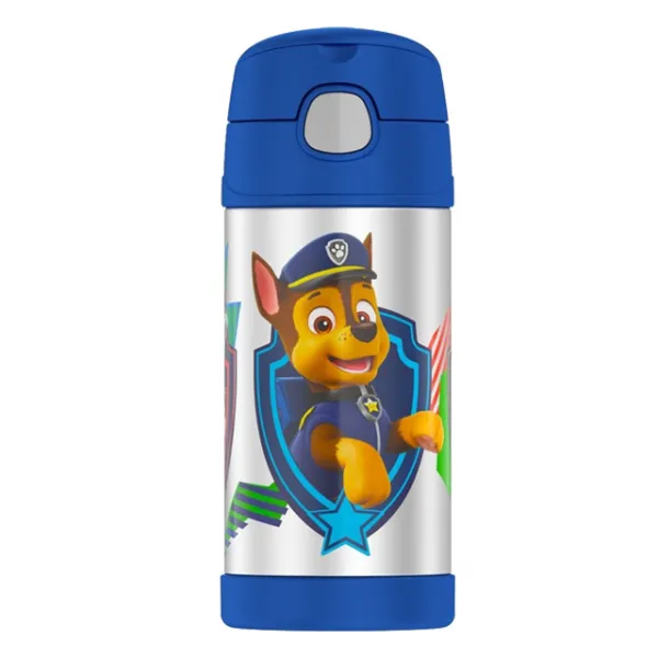 푸고 써모스 펀테이너 빨대컵 대용량 355ml - 파우패트롤 딥블루, 푸고 파우패트롤딥블루
