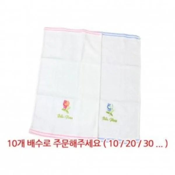 EEE139856명일 장미자수 행주 2P 손걸레 주방걸레 주방 핸드타올, 1, 1