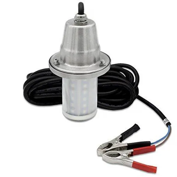 수중 어류 군집 장치 12v Ip68 방수 밤 낚시에 효과를 발휘하는 수중 집어 빛 Led 30w 푸른 빛