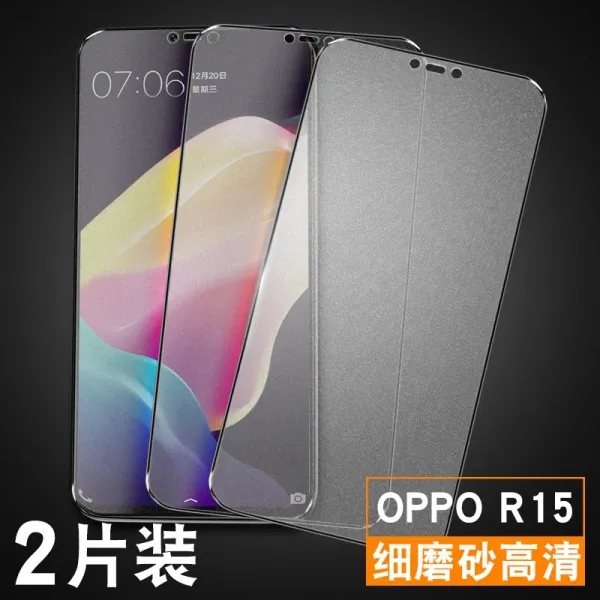 풀스크린 OPPOR15X 저항 꿈 거울 오리지널 핸드폰 보호필름 풀팩토리 지문 방지 반 굳어지다 액정보호 보호막, R15 샌딩 9D 고화질 풀스크린 지