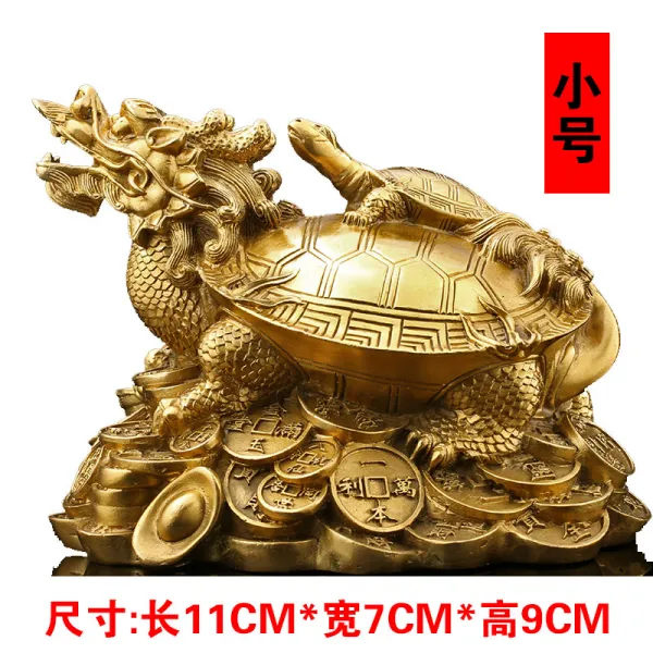 와이유 거북용 개광순룡거북 진열품재물찾기진택소인왕방지사업금전거실풍 동모자룡구장11cm