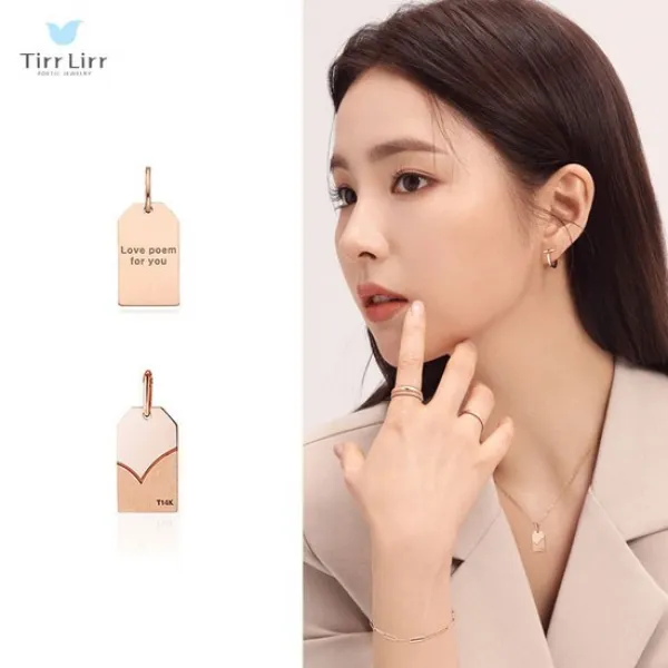 티르리르 [주문제작]14K골드 튤리 태그 팬던트 TPSK4P20898M