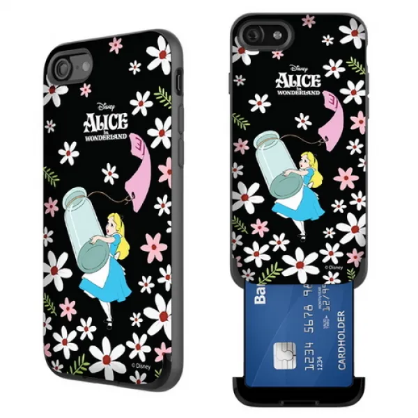  바보사랑 아이폰6 디즈니 정품 앨리스 카드슬롯 케이스 데이지 앨리스