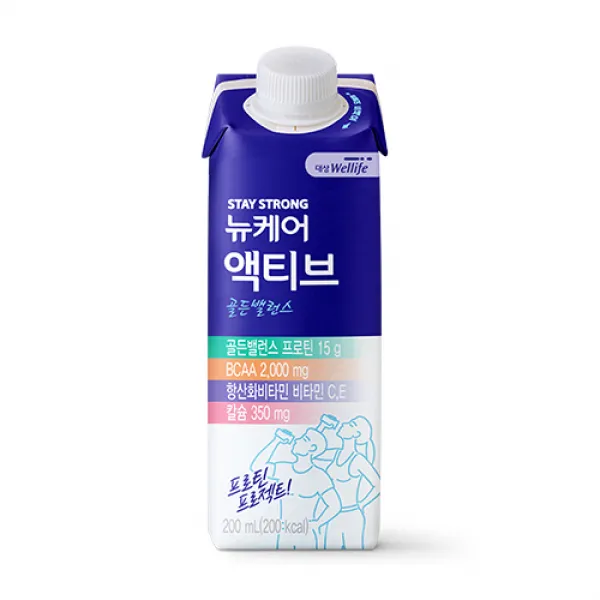뉴케어 액티브 골든밸런스 단백질음료, 200ml, 24팩