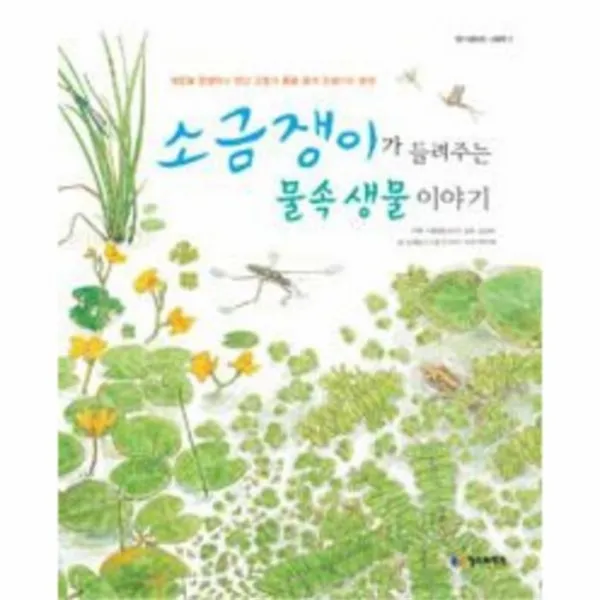 웅진북센 소금쟁이가 들려주는 물속 생물 이야기 2 철수와영희 그림책, One color | One Size@1