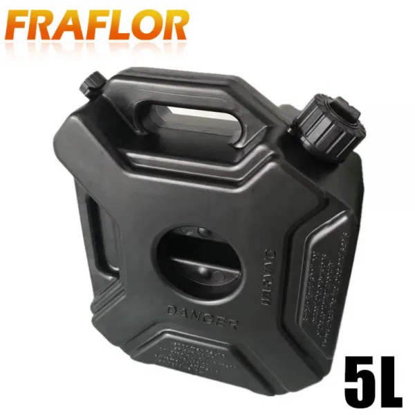 휴너스도르프 캠핑 기름통 등유통 연료통3L 5L, 5L 블랙