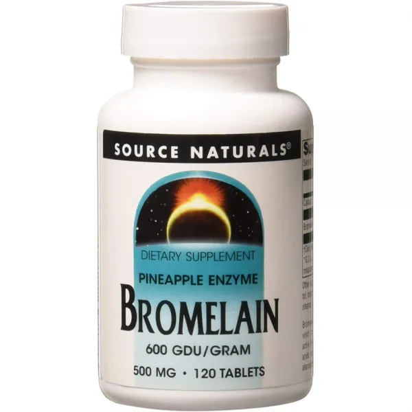 Source Naturals Bromelain 소스네츄럴 브로멜라닌 500mg 120정