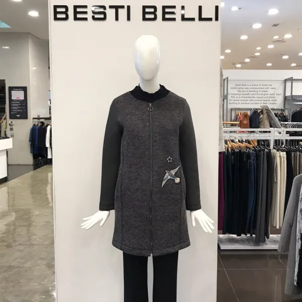 베스띠벨리 2019 가을 겨울 캐주얼 점프형 재킷
