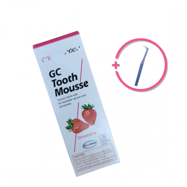 GC투스무스치약 40G 치아영양크림 불소도포 딸기맛 1개 플러스택일 2개이상구매시 도포칫솔증정, 플러스 영양+불소