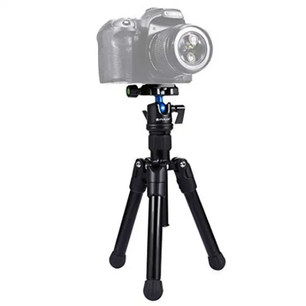 cam Aosituop 삼각대 소형 소형 Microspur 사진 DSLR 디지탈 카메라를위한 360도 공 머리를 가진 마그네슘 합금 삼각 산 조정 가능한 고도 24.5-57cm 짐 3kg na5_5467, 나우리몰 본상품선택, 나우리몰 본상품선택