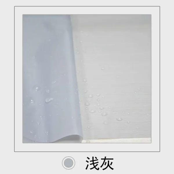 프렌드영 원단 방수 견직물 얇은 재료 욕실커튼 천 폴라폴리스 레인가드 옥스포드 우산 덧옷 먼지 방지, 라이트그레이 （쌀값이 한 ）
