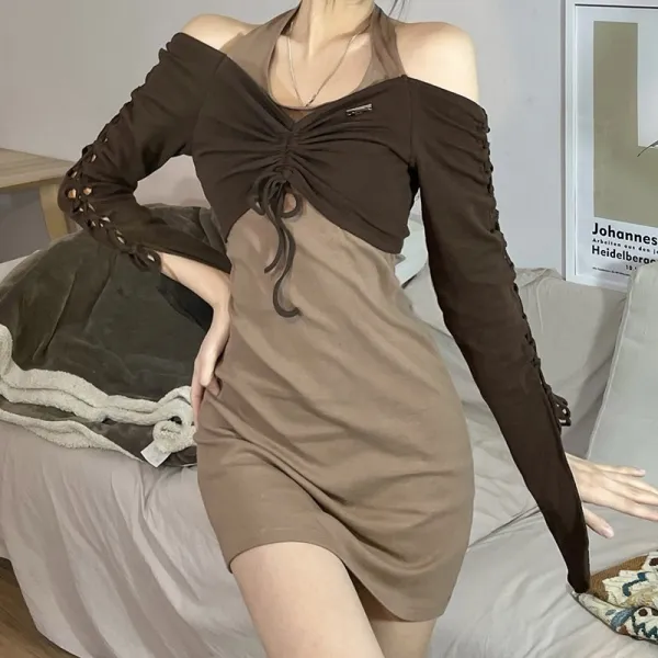 패치워크 SISJULY 프렌치 클래식 사치스럽고 순수하다 성욕 원피스코디세트 여성 슬림 걸스 블라우스 4230165355