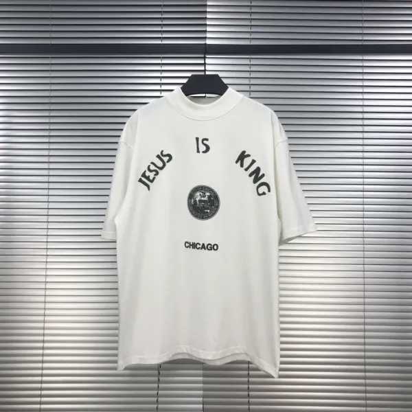 cpfm kanye 에누리 제스킹 시카고 포그 하이 스트리트 트렌디 트랙 반팔 티