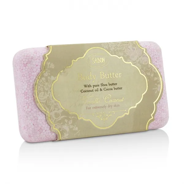 Sabon 바디 버터 매우 건조한 피부용 바닐라 코코넛 100g