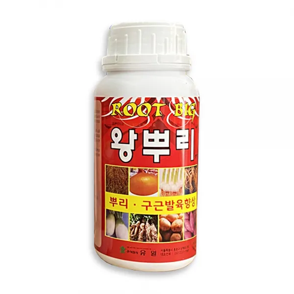 왕뿌리500ml - 뿌리발근제 고추 배추 양파 마늘 전용 뿌리 비료 영양제 모두싹