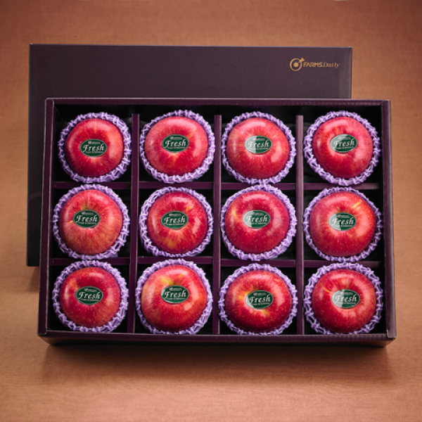 팜스데일리 추석 설 명절 사과선물세트 사과박스 12과 1박스