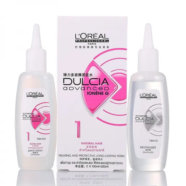 로레야 파마 물 탄력 다양한야 파마 100ml*2 파마 웨이브 고형 약수 1호 정상 발질