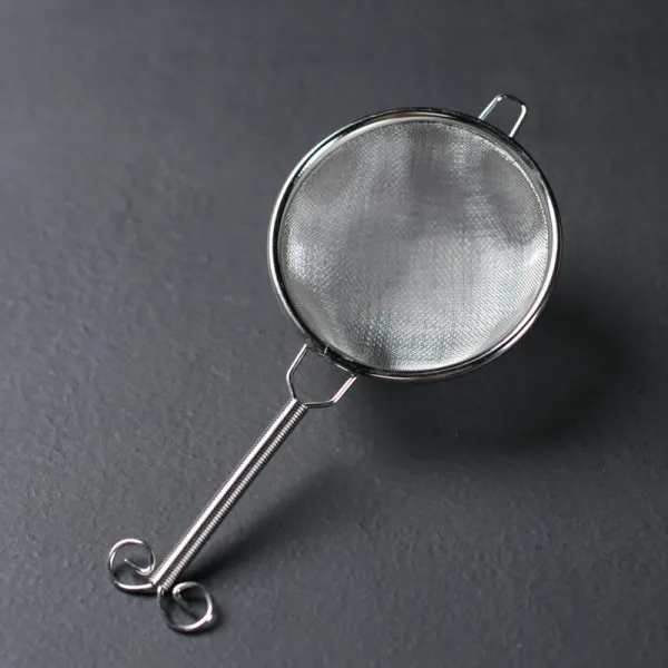 이쁜이네집 포고 독창적 스테인리스 스틸 말 기 차를 달이다 격 다구 궁푸차 다도 부품, 실버 큰사이즈 라지 여과