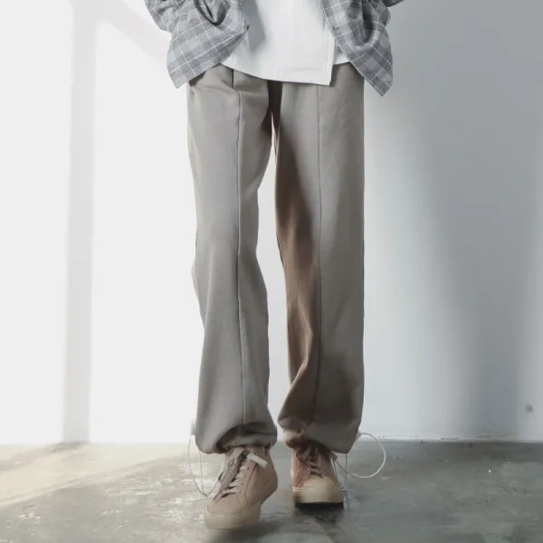 알곡상회 레자바지 옷 돌림병 카키 블랙 편안 의 옆 드로스트링 조거 풀패딩