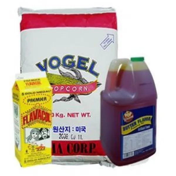 팝콘재료모음 팝콘제조용 업소용 행사용300명분, 팝콘
