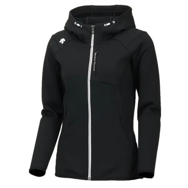 데상트 여성 기모플리스 후드집업 S9322pft91