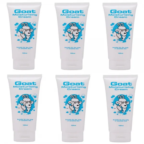 산양유바디크림 염소유 닭살피부 산양우유 6팩 100ml 산양바디크림 산양유 양젖 Goat Milk Moisturising Cream (100ml), 옵션없음, 옵션없음