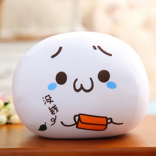 멜팅팟 허그 쿠션 안색 표정 포말 입자 나노 맥주 치킨너겟 군안 문자 동그라미 피규어 대백 인형, 40 센치, 궁핍군