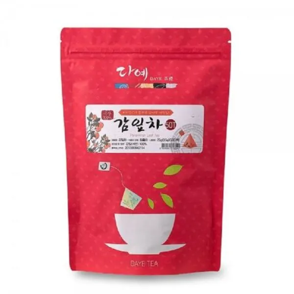 다예 감잎차 지퍼백 50T 티백 꽃차 티백차, 강강 1_형