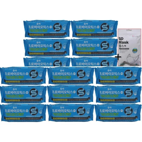 동아제약 동아 프로바이오틱스 분말 유산균 혼합 5종 함유 20g, 150포 5개월+헬시링크 마스크1팩