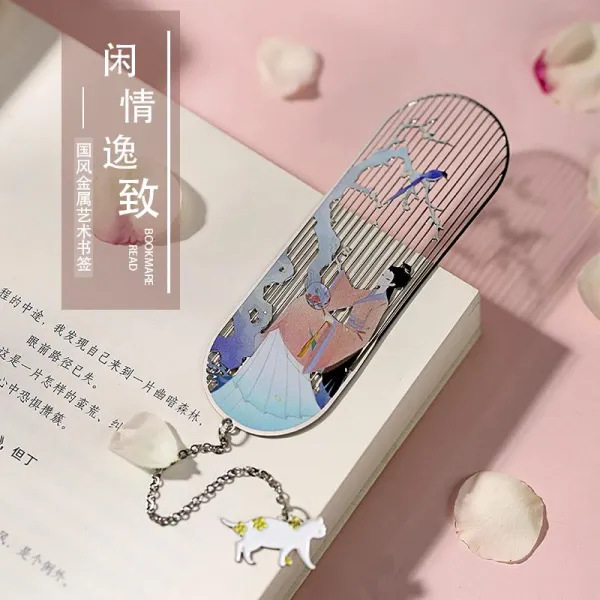 책갈피 미드 읽다 국풍 정미 단아한 노 서명함 스승으로 모시다 HL9742 같은 모임 선물 기품 비지니스 4546399206, 유유자적한 마음 E'Z 국풍 책갈피