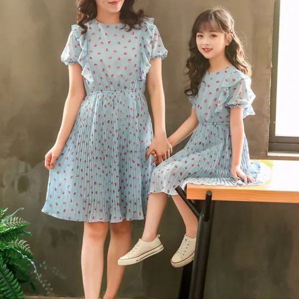 kirahosi 패밀리룩 반팔 여름 가족티 돌사진촬영 단체의상 135호+덧신증정