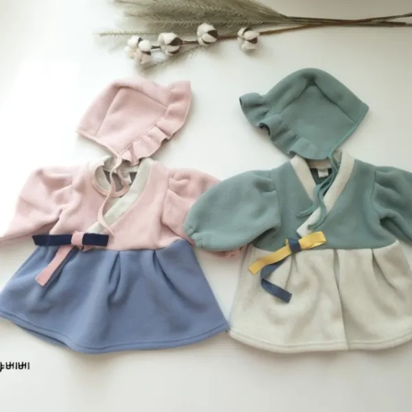 재야 포그니 여아한복 2color